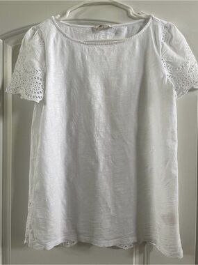 Boden Eyelet Pattern Shirt